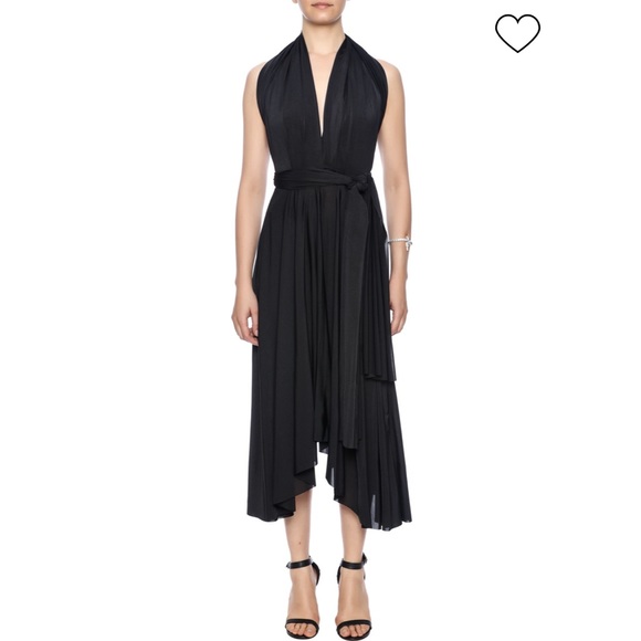 MULTI-FUNCTIONAL WRAP DRESS - Picture 2 of 3